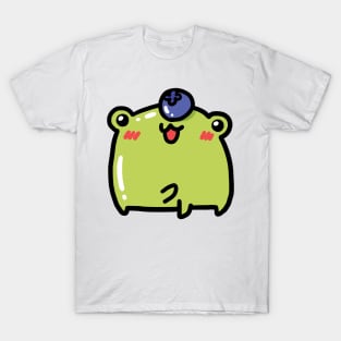 Frog with blueberry hat T-Shirt